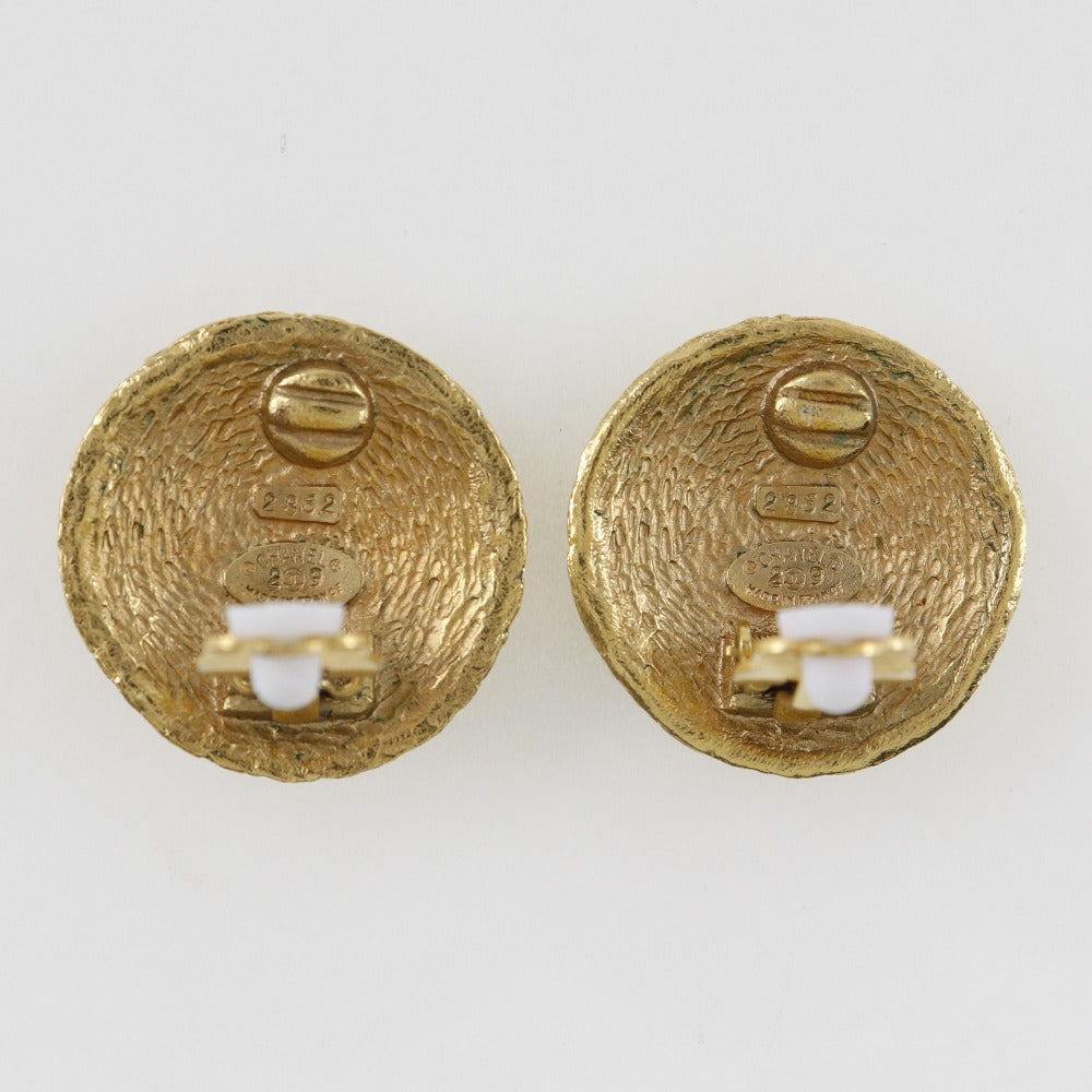 CHANEL EARLING GOLD MECKING FRANCE made 29 23.2g LADY CLEAN EARLING EARLING