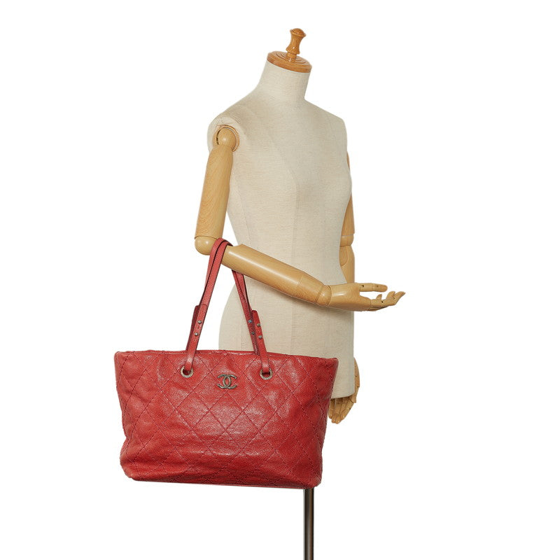 Chanel Wild tick Onza Road Bag Pink Leather Chanel
