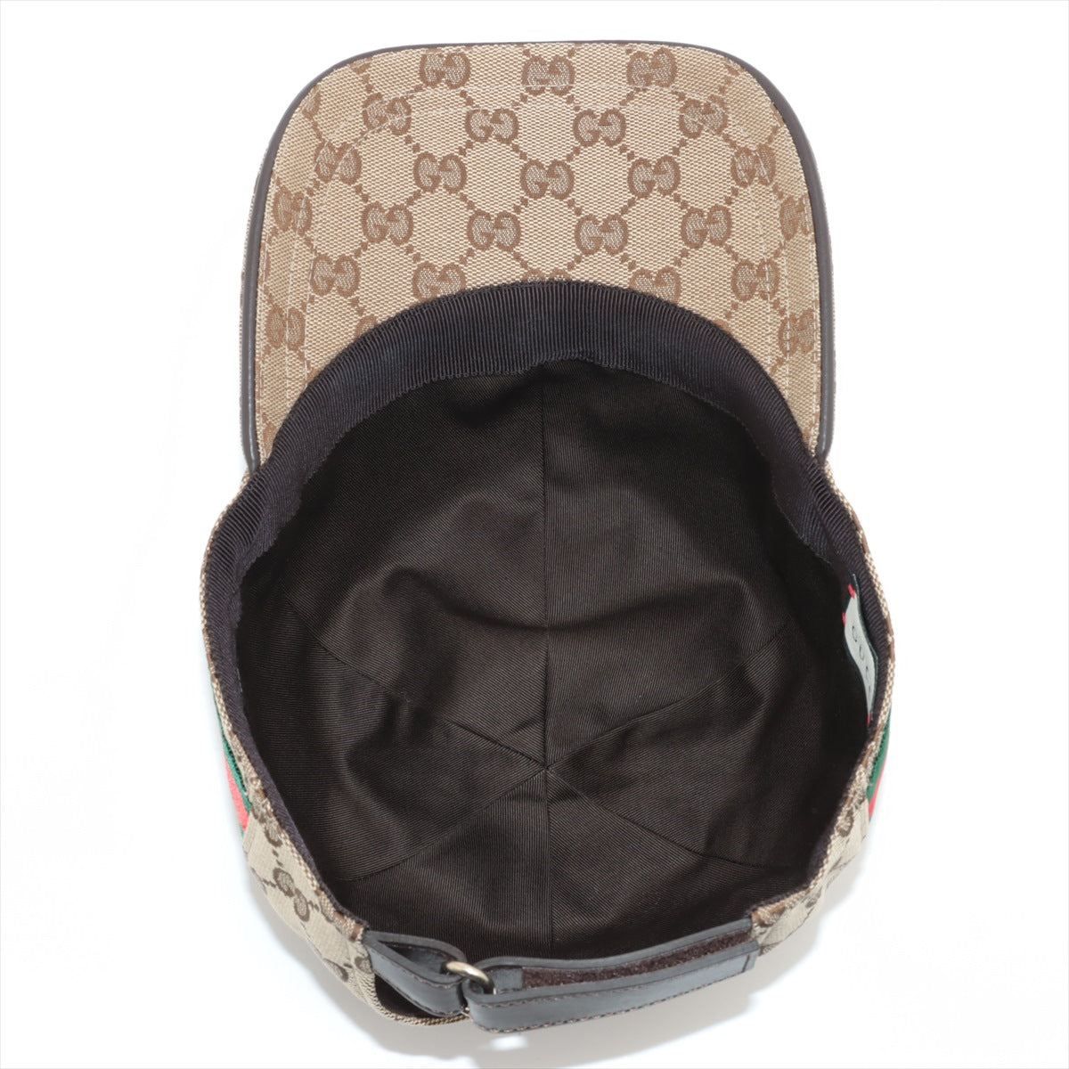 Gucci 200035 GG Canvas Capp Cotton Polyester × Nylon Beige