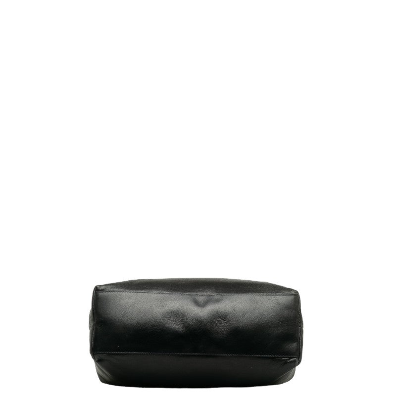 Chanel Cocomark Bag houlder Bag Black Leather Lady Chanel