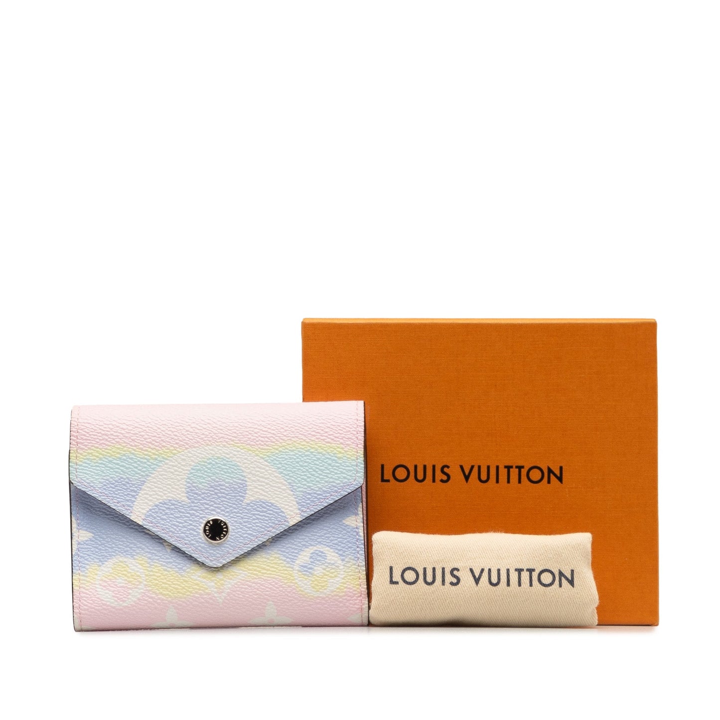 Pink Louis Vuitton Monogram Giant Escale Victorine Small Wallets