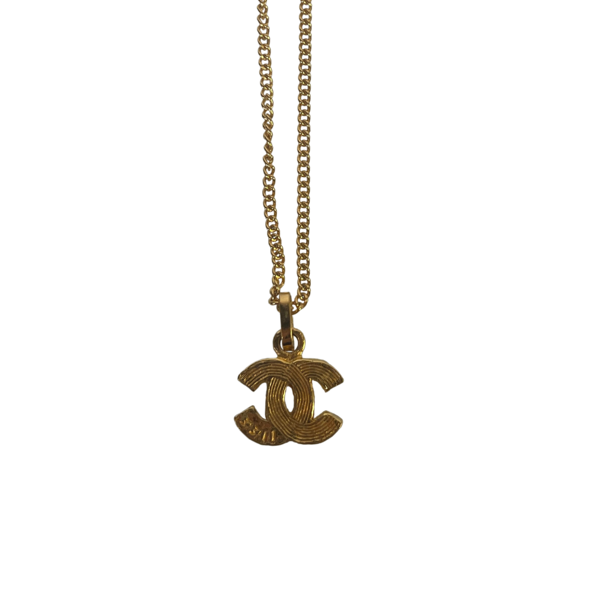 Chanel CC Necklace Gold Plated