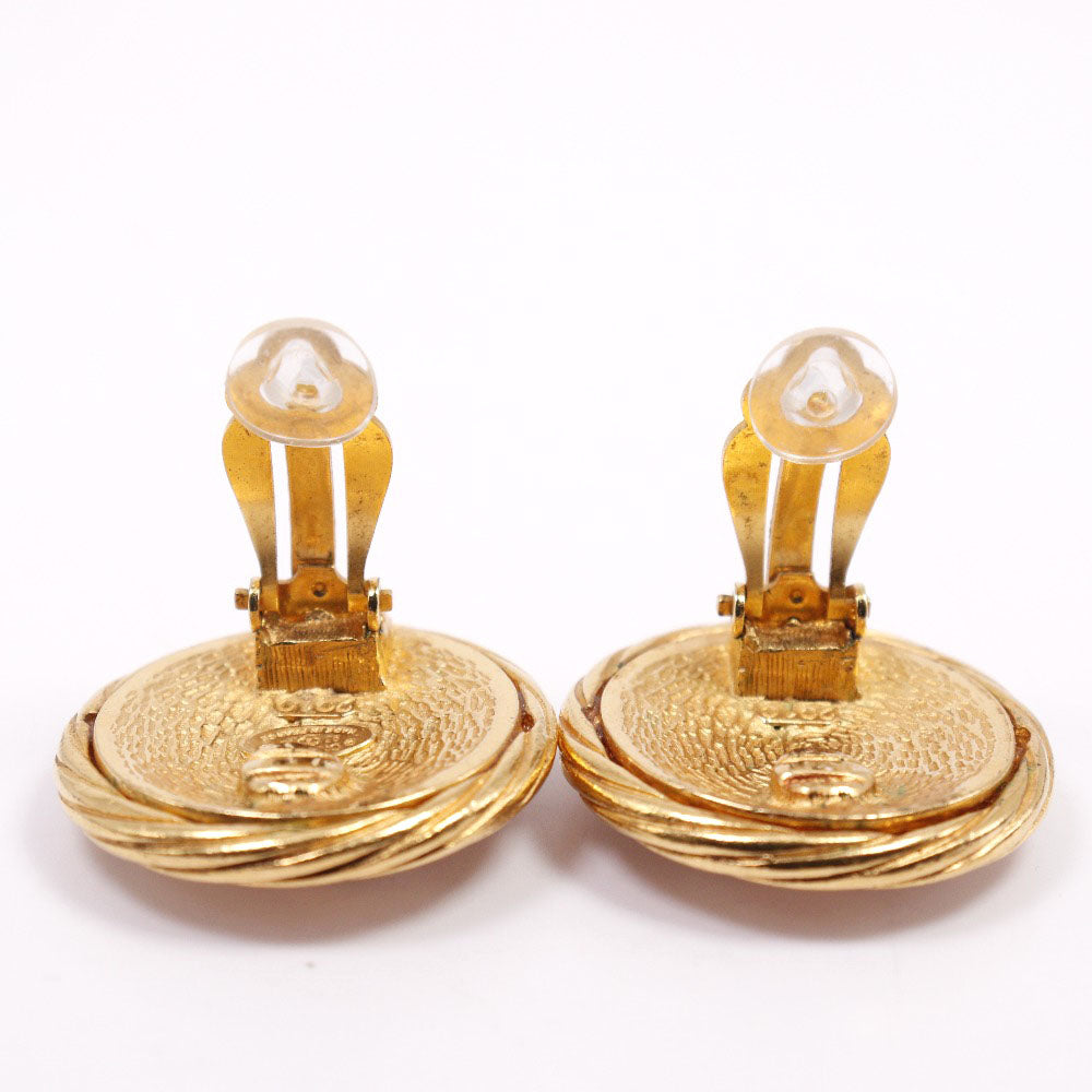 Chanel CHANEL COCOMARK EARLING Vintage G French made 1993 93P 29.4g COCO MARK LADY COCO MARK LADY