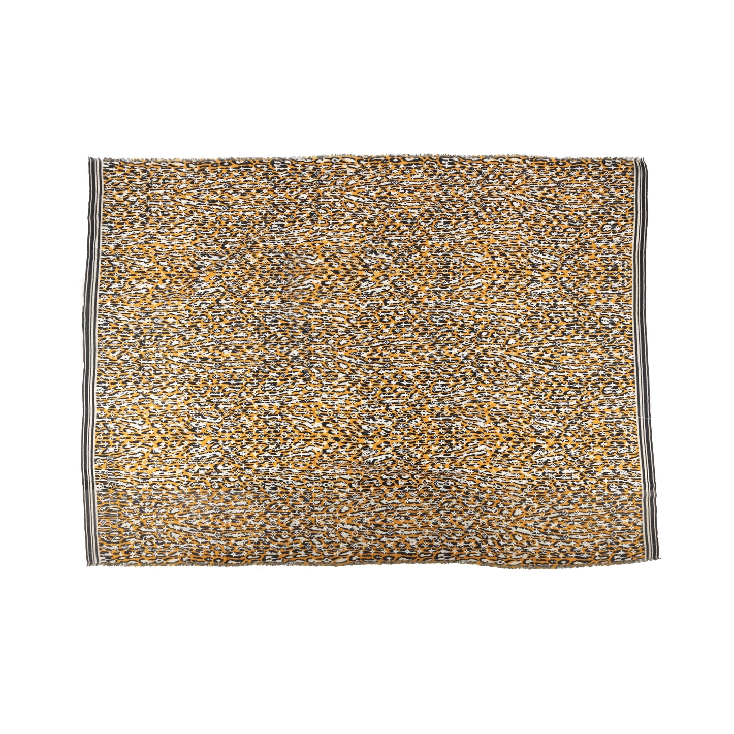 LOUIS VUITTON Louis Vuitton Monogram Jungle Print Scarf