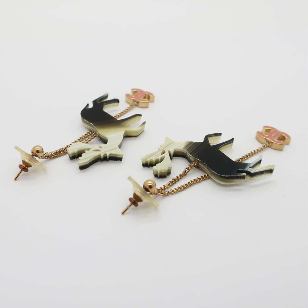 CHANEL Chanel Earrings Tonkaï 1 vs G GD Coco Accessories Fashion Small Earrings