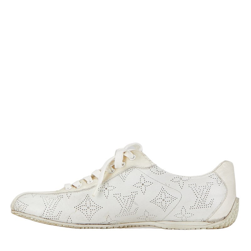 Louis Vuitton Monogram Machina Trainers Size 34 White Leather Louis Vuitton