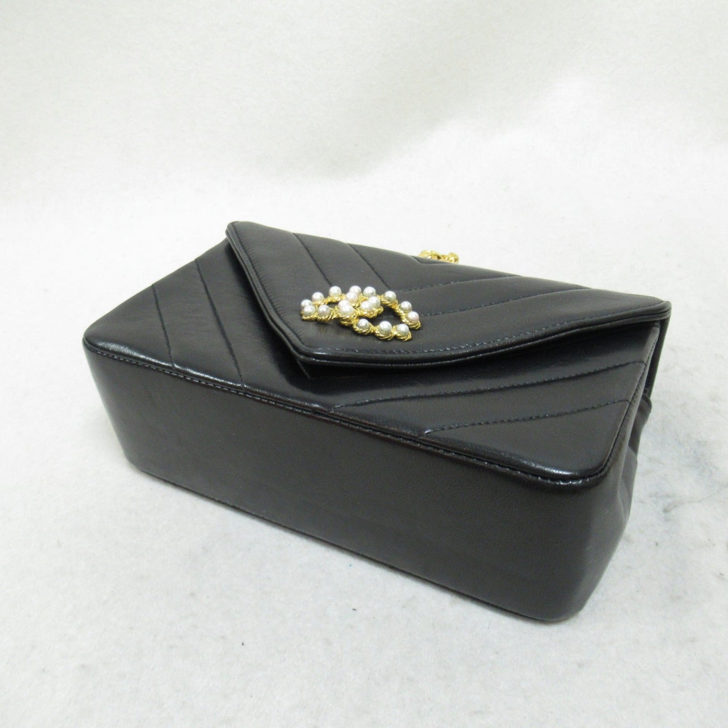 Chanel Chanel V Stitch Chain Shoulder Bag Shoulder Bag Black