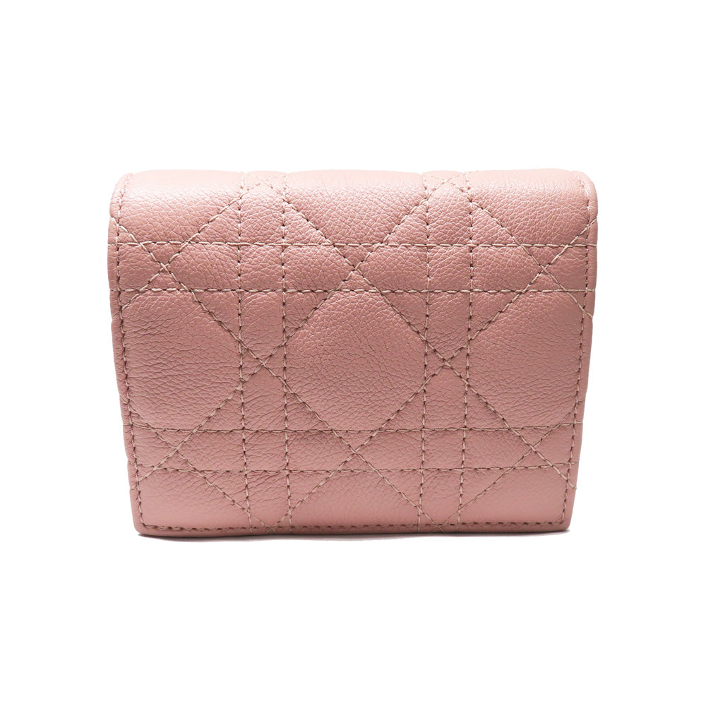 Dior Dior Caro Caro Saffron Multi-Color Antique Pink Mini Wallet S5137URXU_M45E Lady Wallet