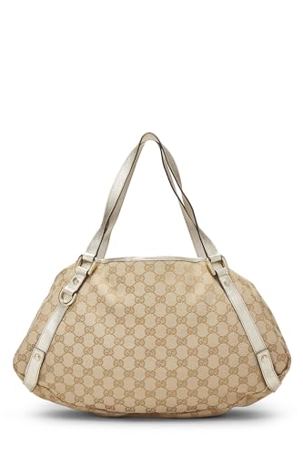 Gucci, Gold Original GG Canvas Tote, Gold