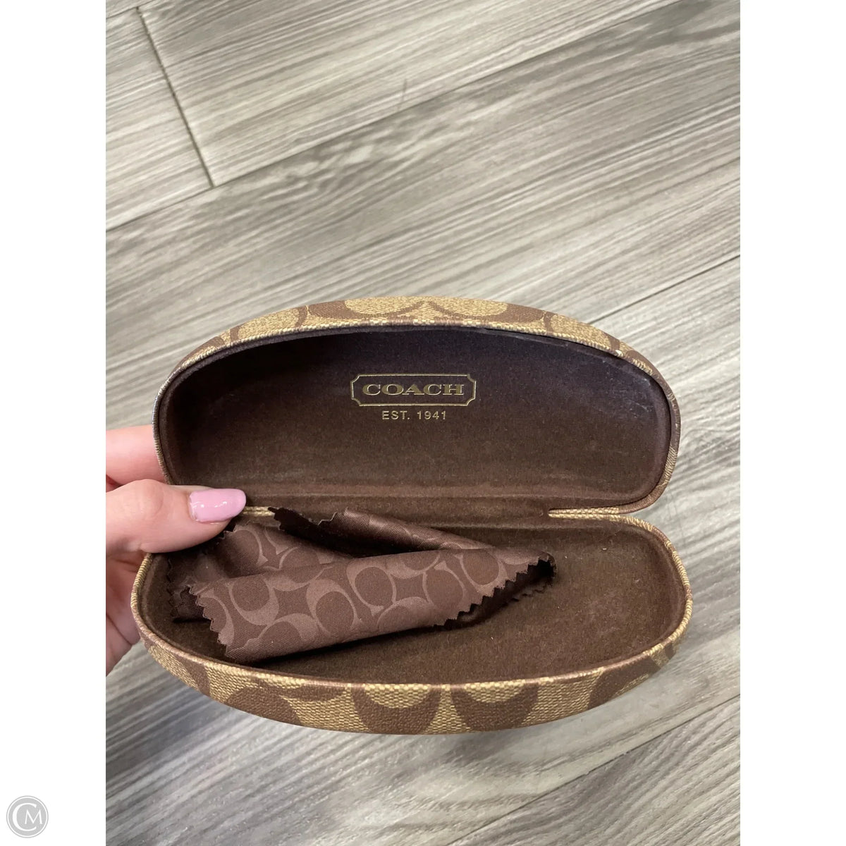 Sunglass Case Designer By Coach