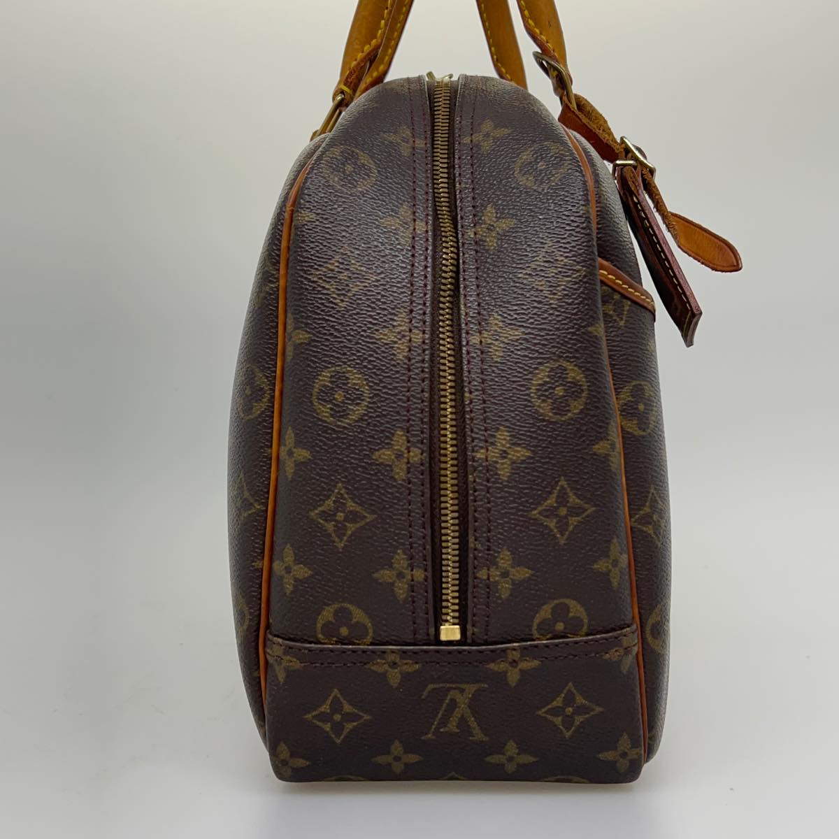 LOUIS VUITTON Monogram Deauville Hand Bag M47270 LV Auth 31753