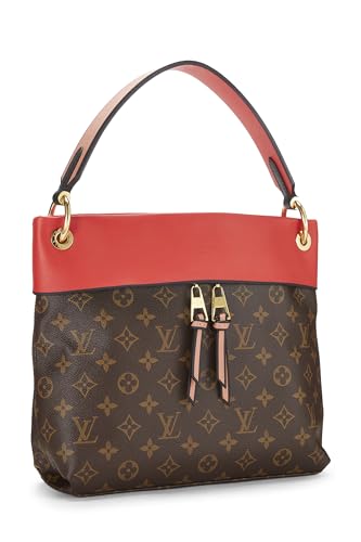Louis Vuitton, Multicolored Monogram Canvas Tuileries Besace, Red