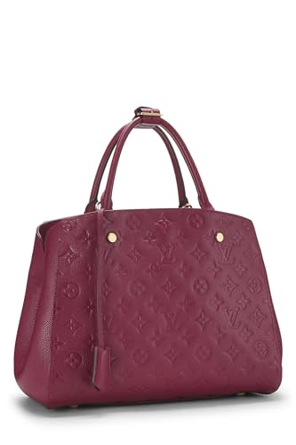 Louis Vuitton, Purple Monogram Empreinte Montaigne MM, Purple