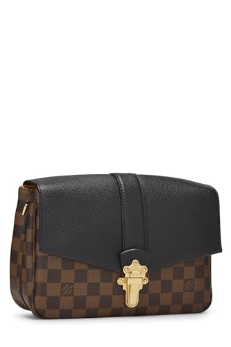 Louis Vuitton, Black Damier Ebene Clapton Crossbody, Black