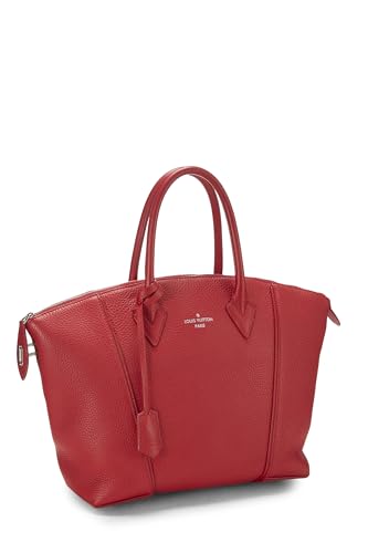 Louis Vuitton, Red Parnassea Lockit PM, Red