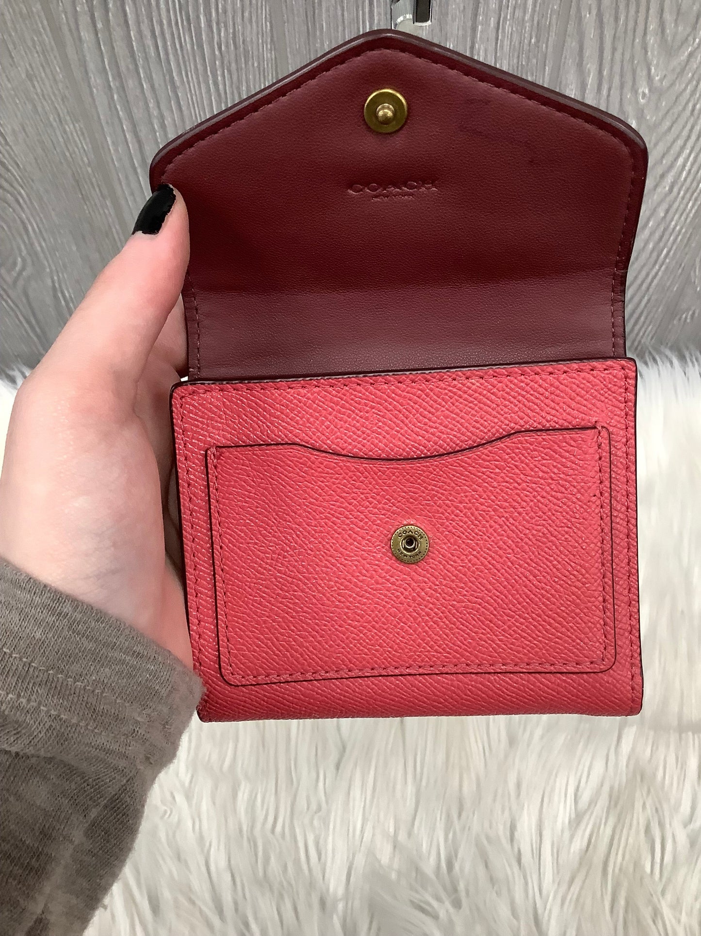 Wallet By Coach Size: Medium