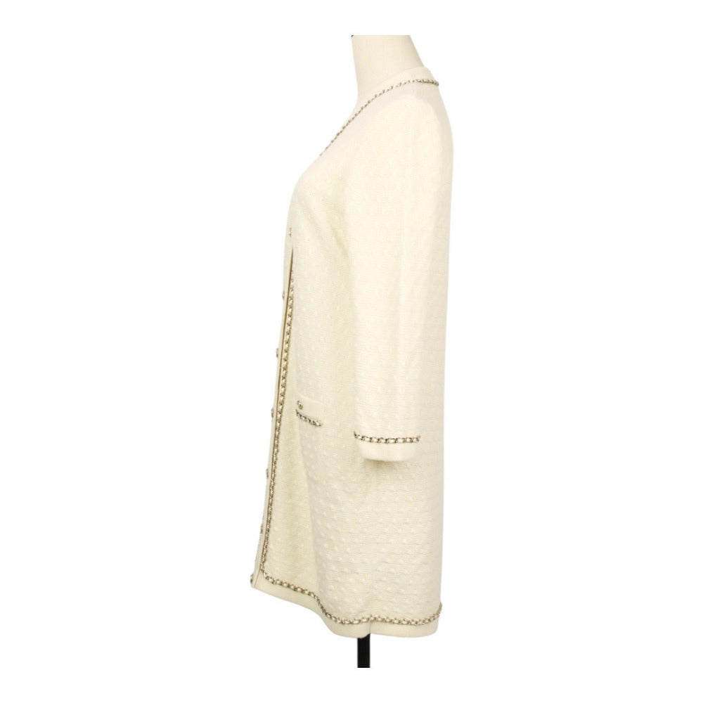 Chanel 23B Long Cardigan Coat Cashmere