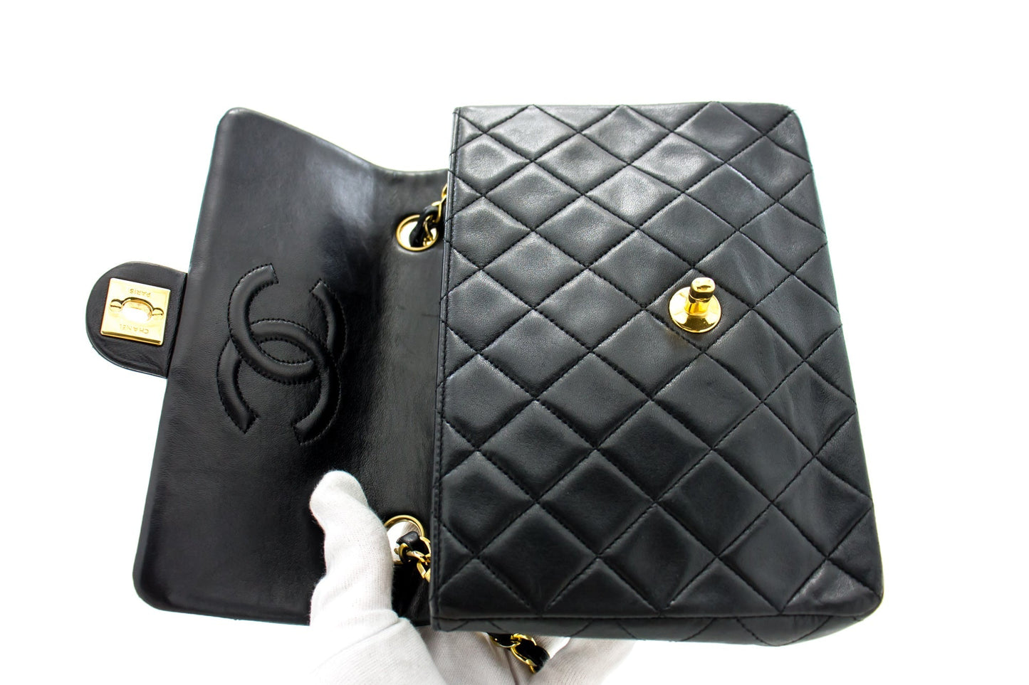 CHANEL Mini matelasse Shoulder Bag