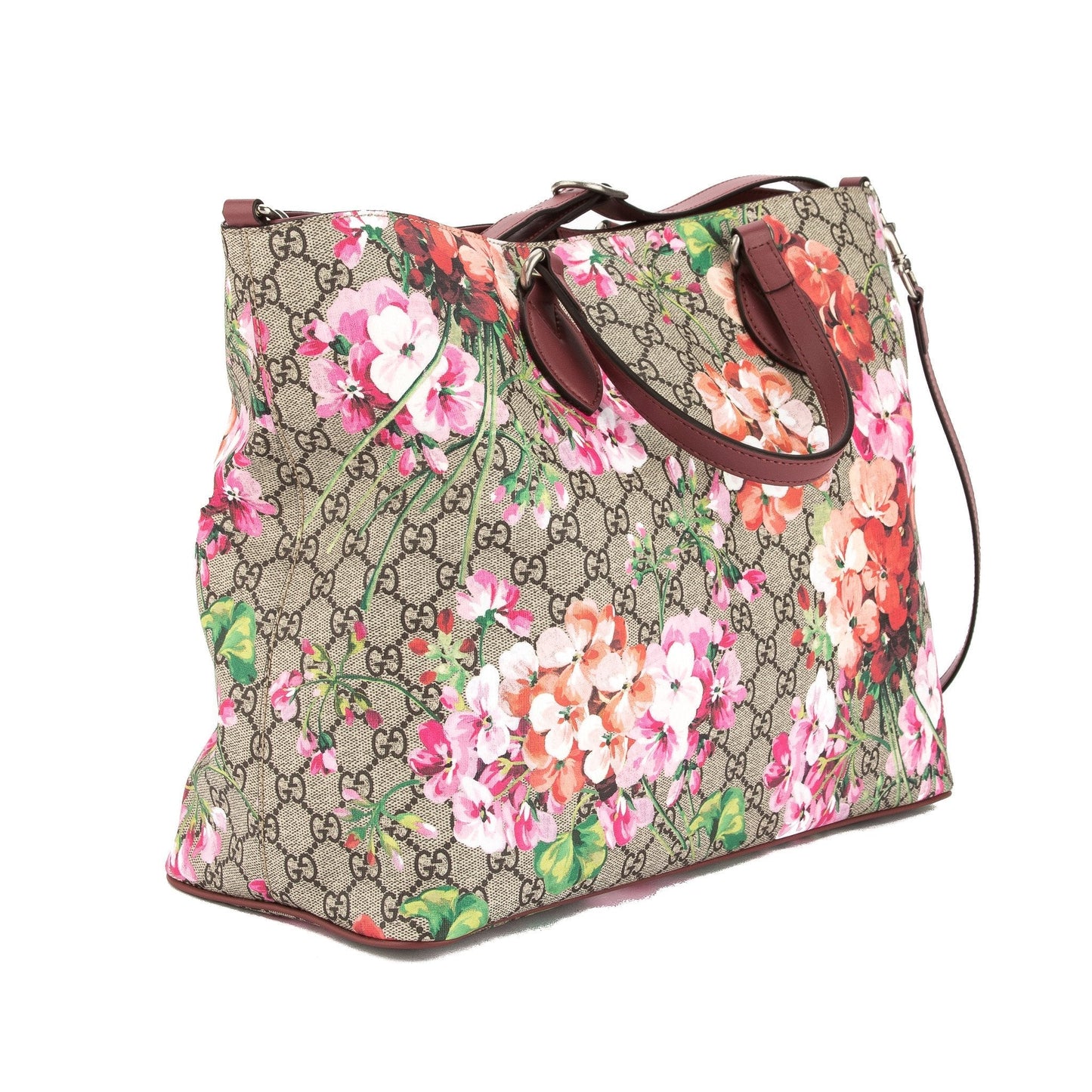 G*G Soft GG Supreme Canvas Blooms Tote Bag (New with Tags)