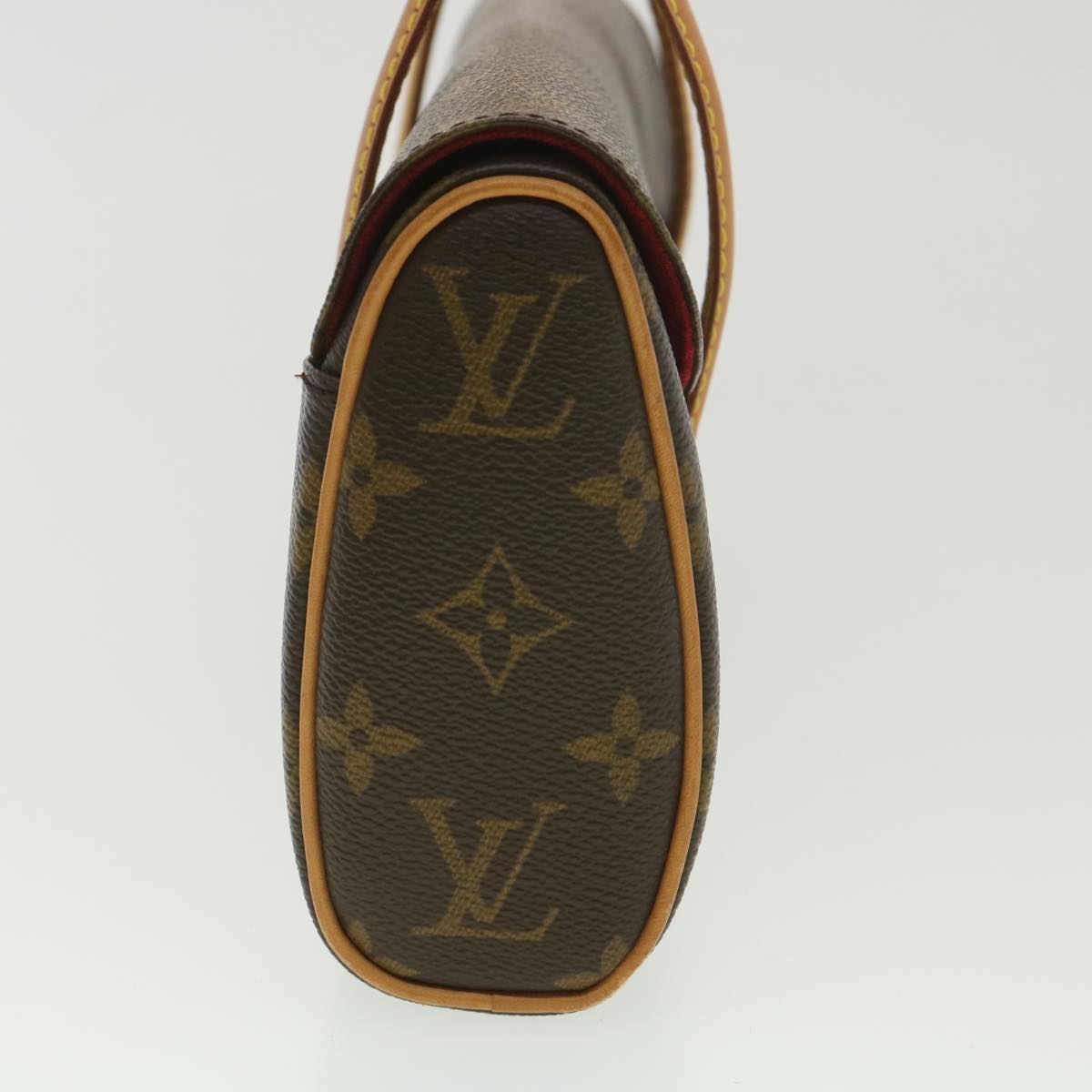 LOUIS VUITTON Monogram Sonatine Hand Bag M51902 LV Auth 36778
