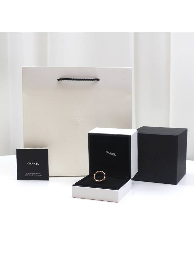 Coco Crush Small Ring Beige Gold No 49 J10817 Chanel