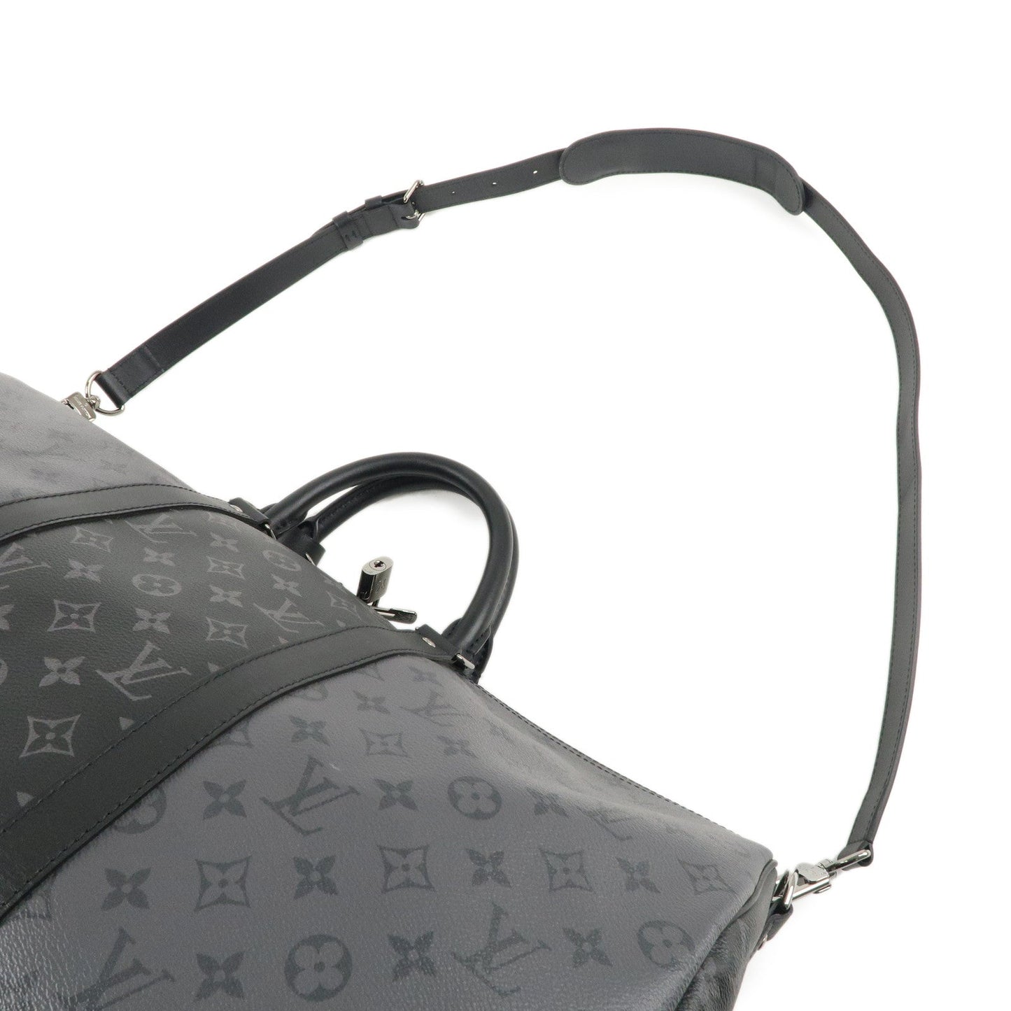 Louis Vuitton Monogram Eclipse Keep All Bandouliere 50 M45392
