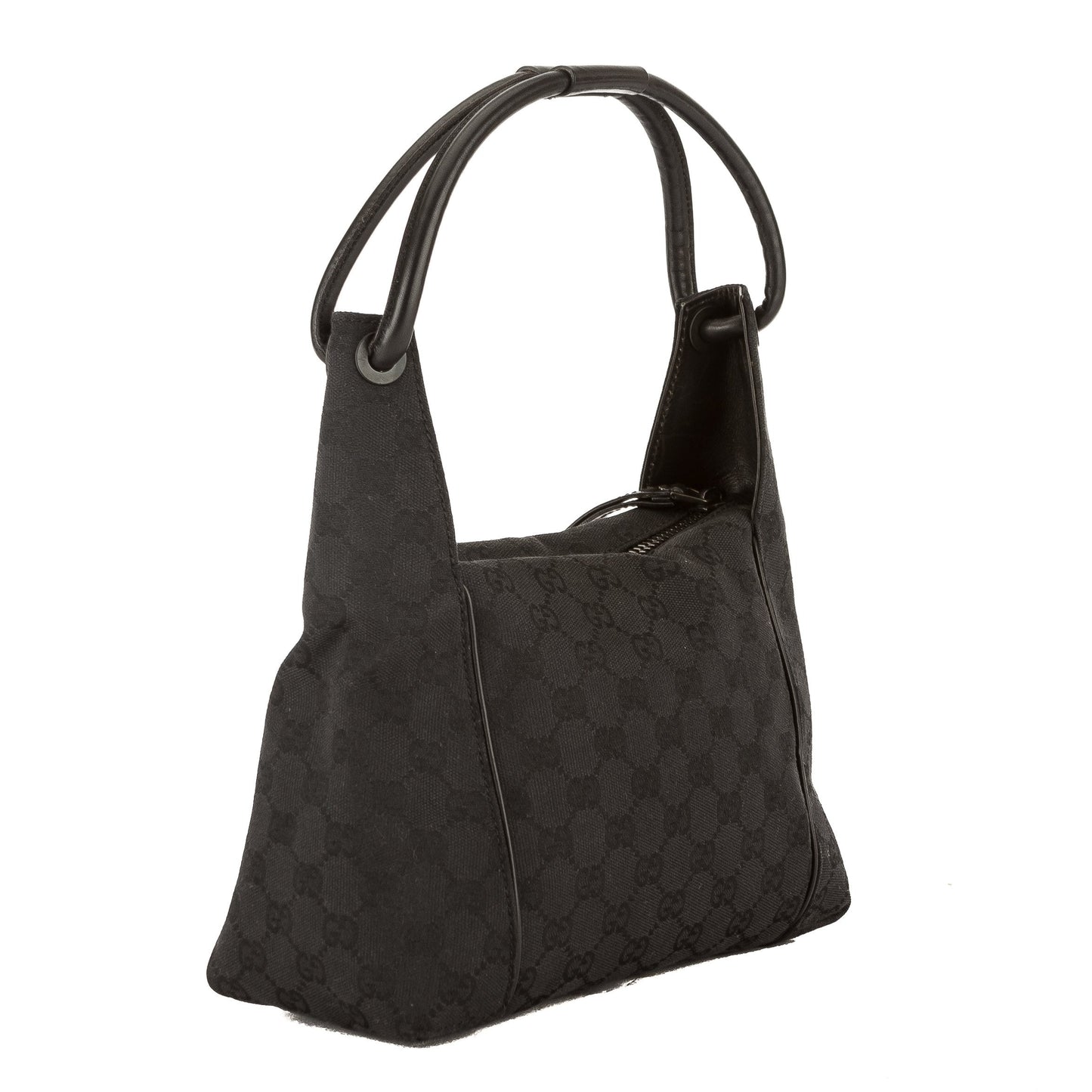 G*G Black GG Monogram Canvas Tote Bag (Pre Owned)