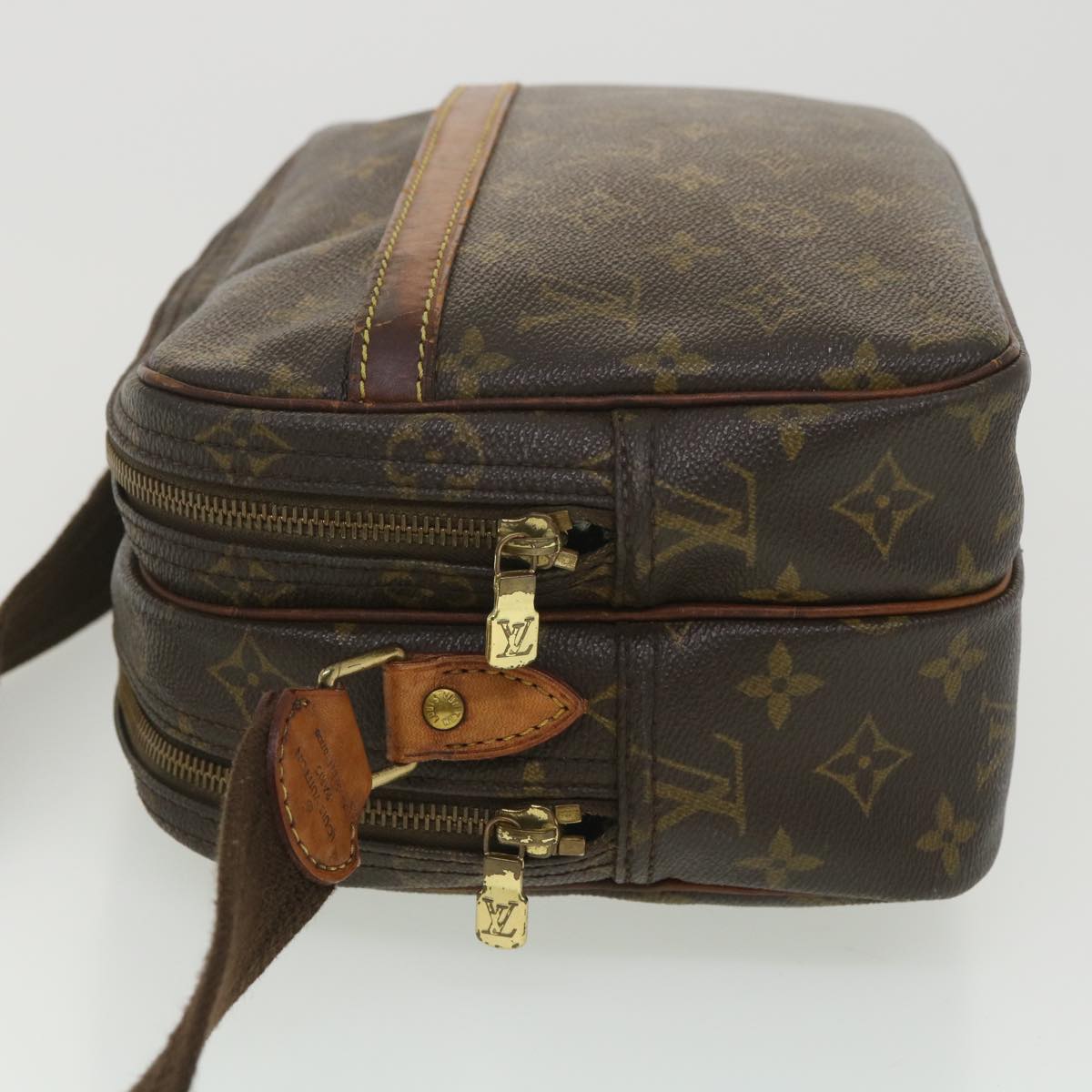 LOUIS VUITTON Monogram Reporter PM Shoulder Bag M45254 LV Auth 38274