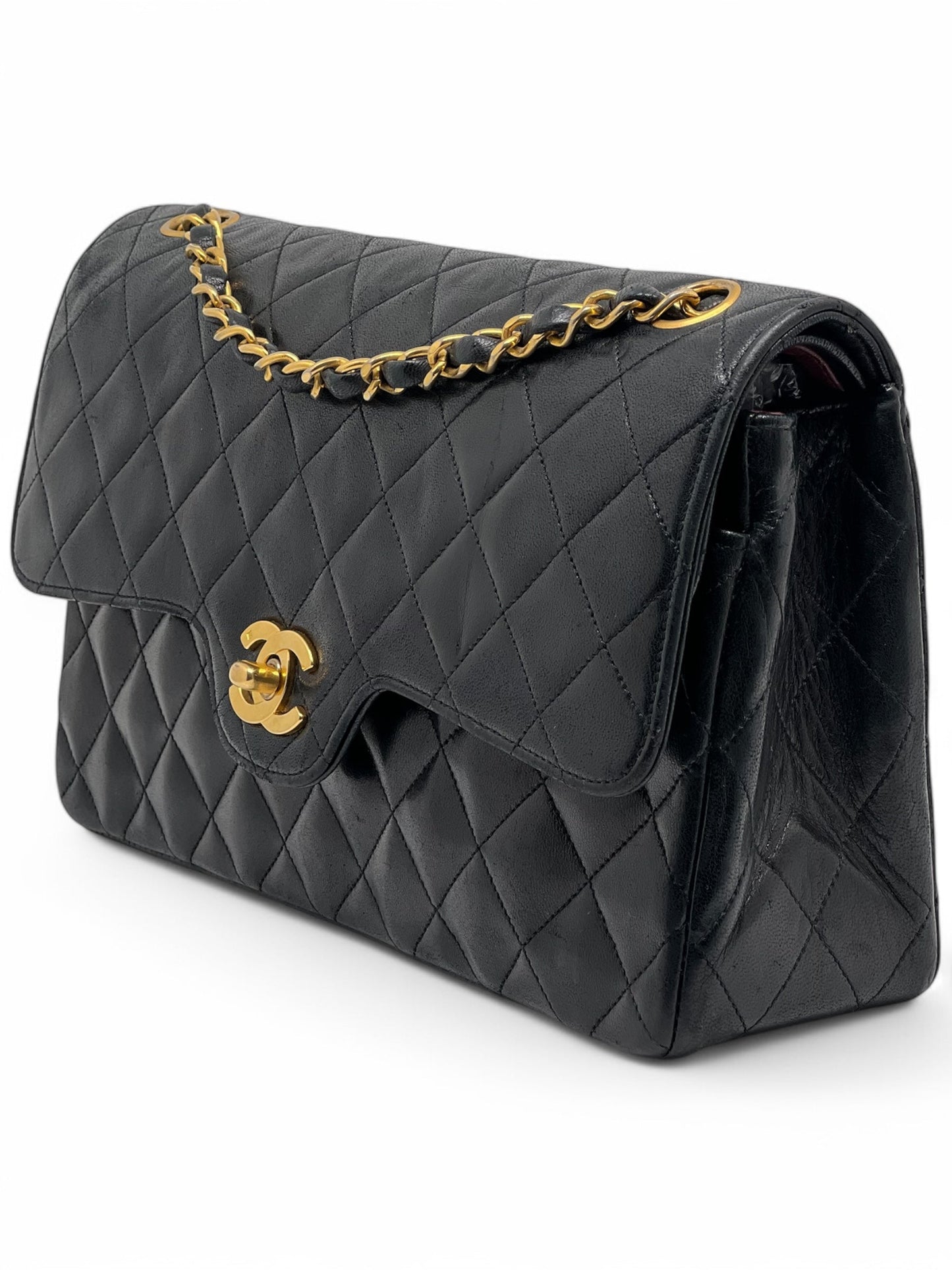 Chanel - Sac à rabat double flap vintage