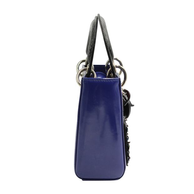DIOR Mini Lady Bag - Embroidered Badges - Limited Edition Ss2014