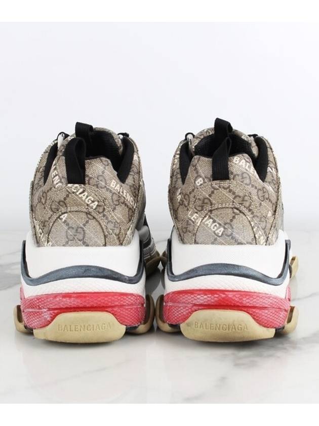 Gucci Luxury Balenciaga Hacker Triple S Ebony 41 260