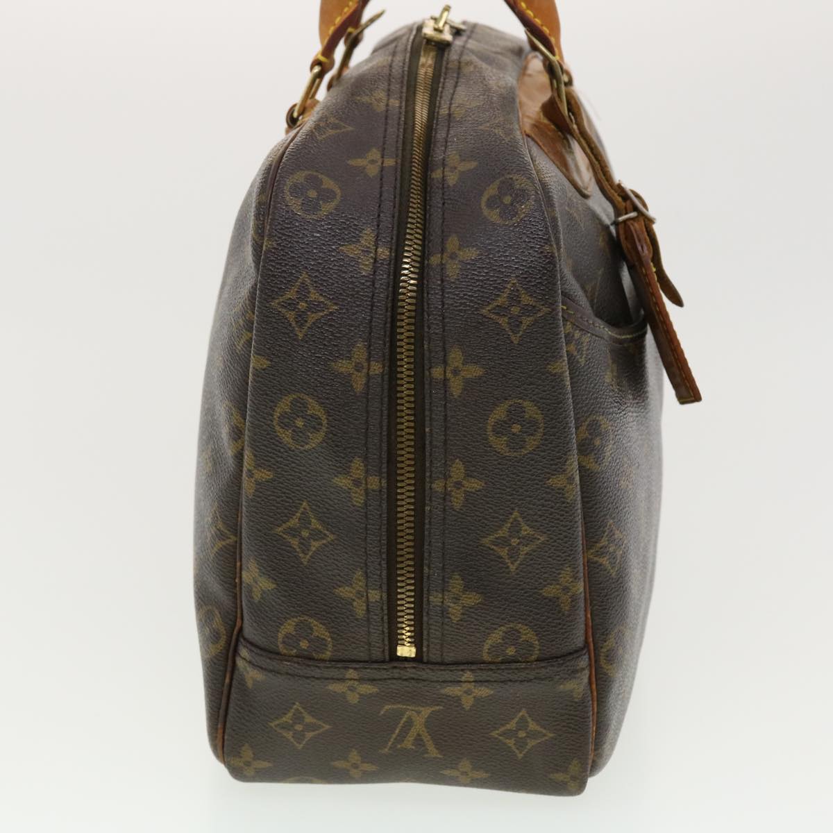 LOUIS VUITTON Monogram Deauville Hand Bag M47270 LV Auth 39462