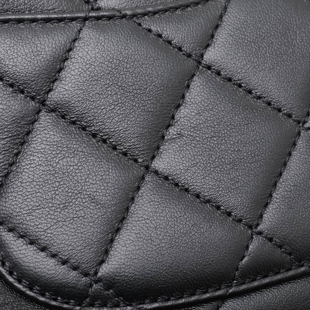 Chanel Matrasse Single Flap Single Chain Bag Black G AS3731