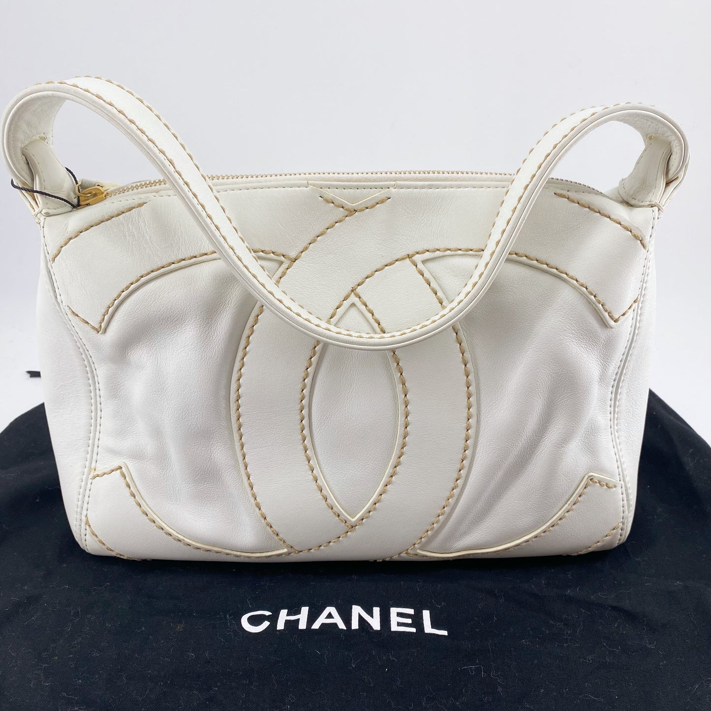 Chanel CC wild stitch shoulder Bag
