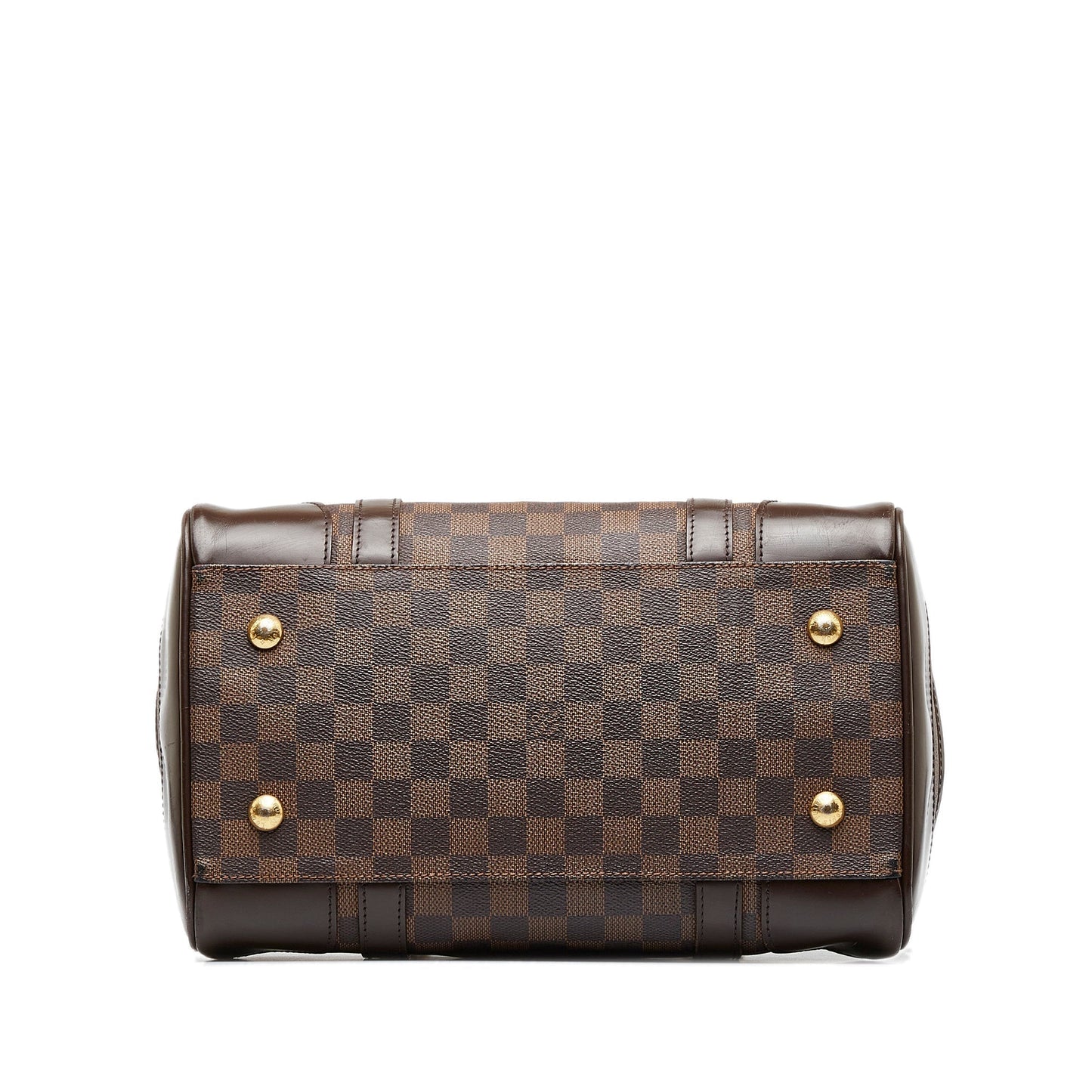 LOUIS VUITTON Damier Ebene Berkeley Handbag