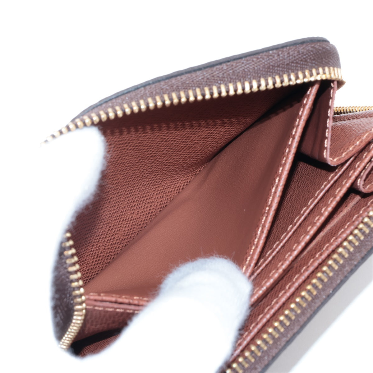 Louis Vuitton Monogram Zippy Coinpace M60067 Brown Coinpace
