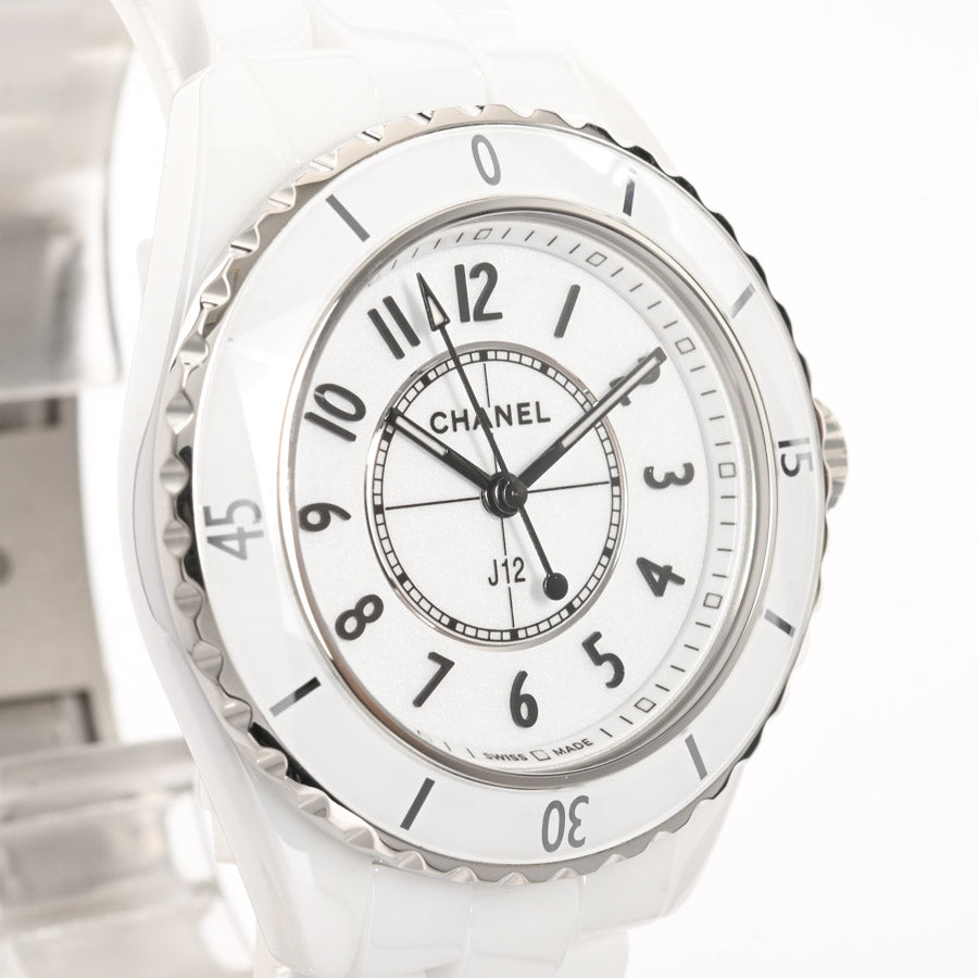 Chanel J12 33mm Watch H5698 White