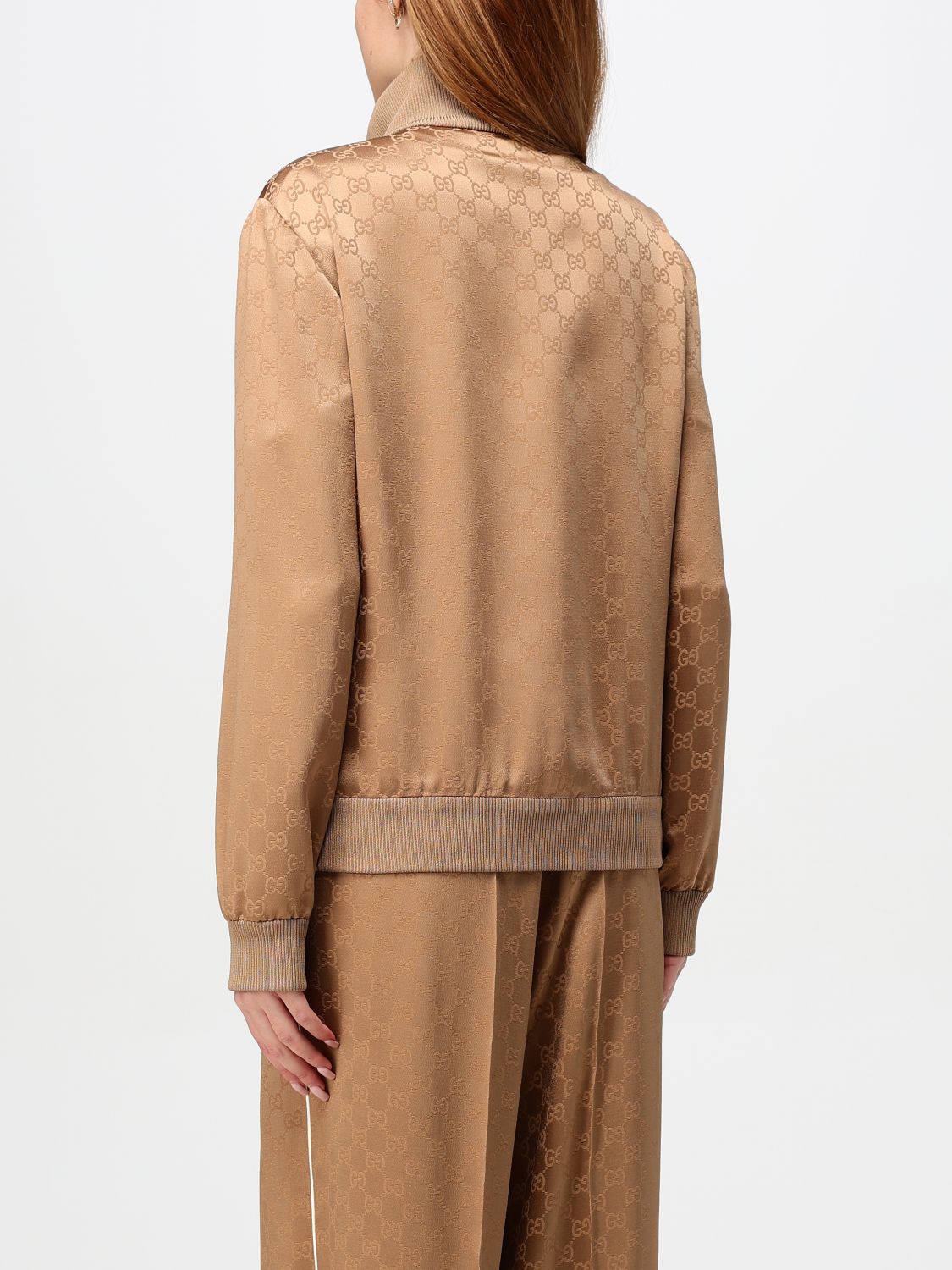 Gucci Sweatshirt Woman Beige Woman
