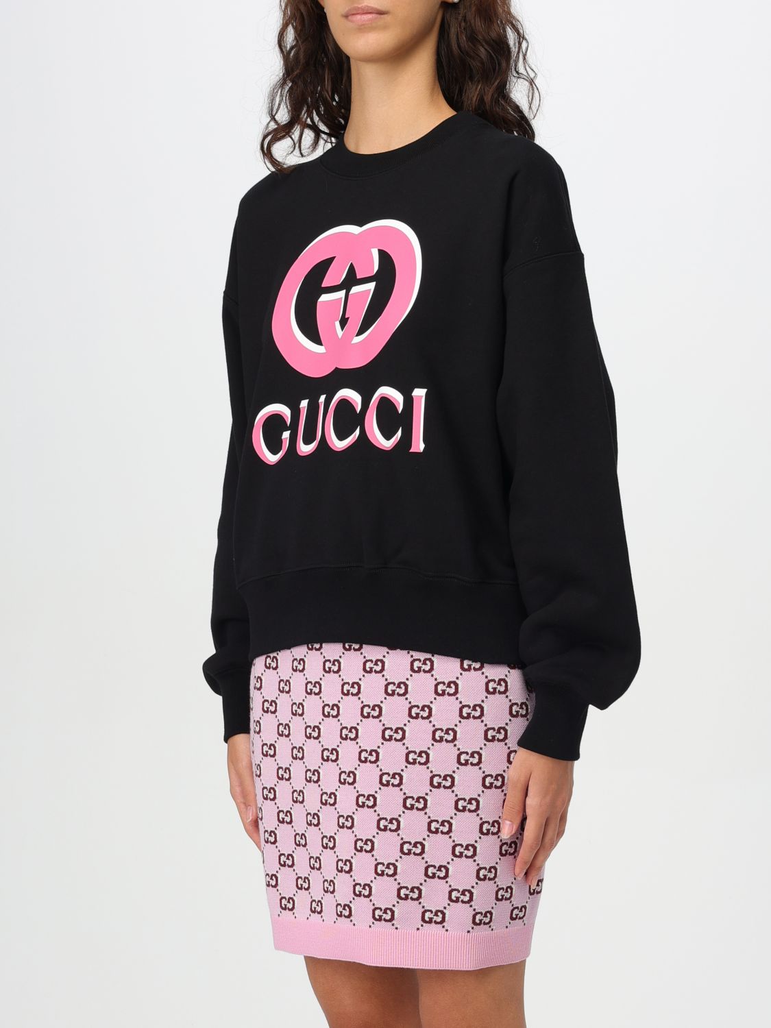 Gucci Sweatshirt Woman Black Woman