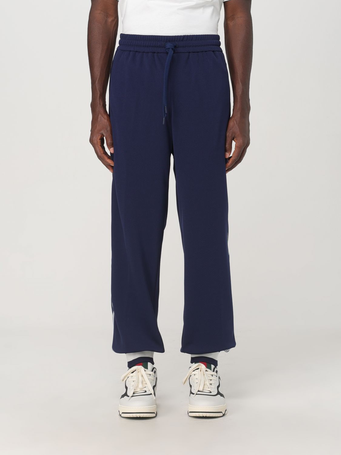 Gucci Pants Men Blue Men