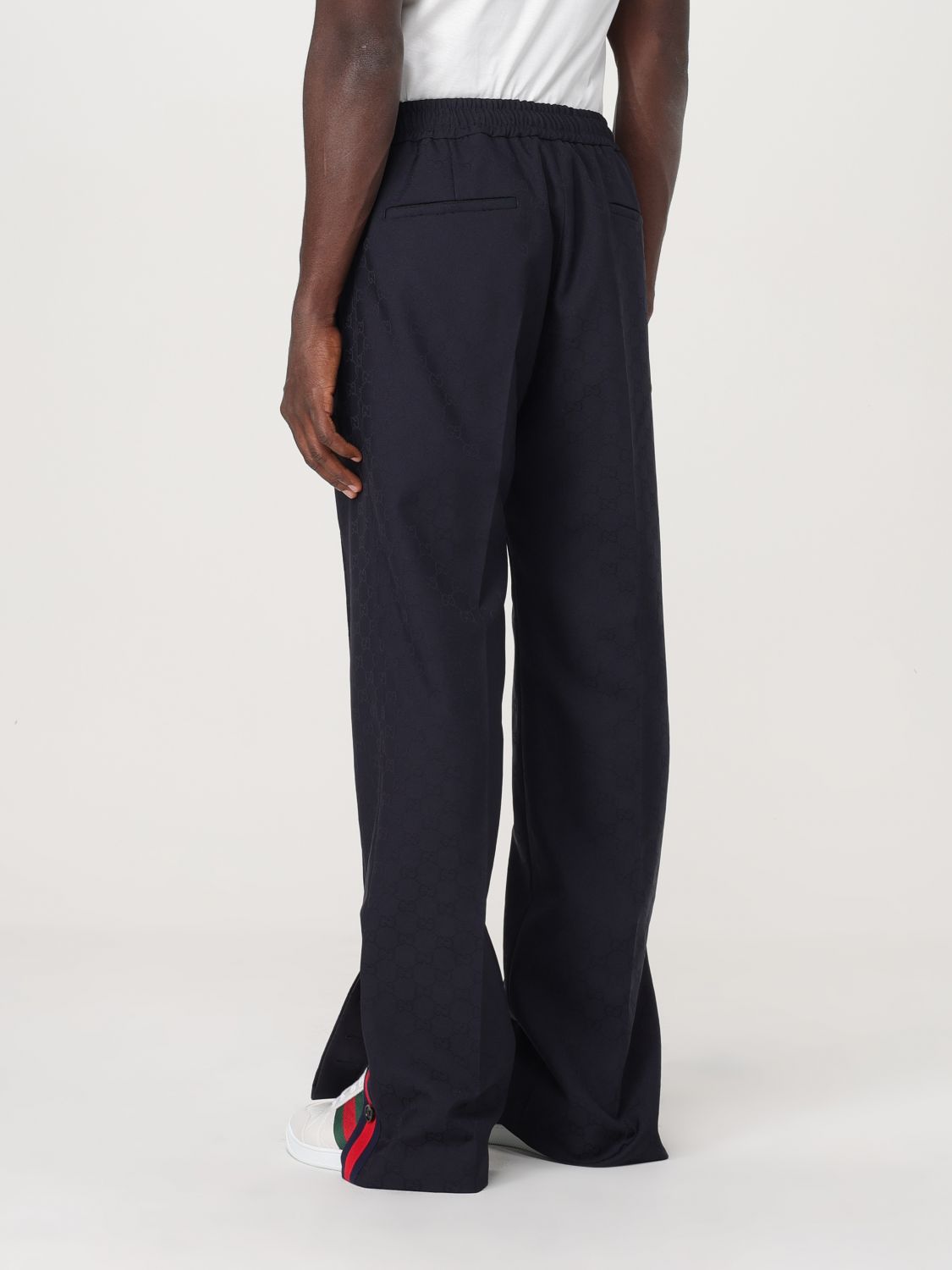 Gucci Pants Men Blue Men