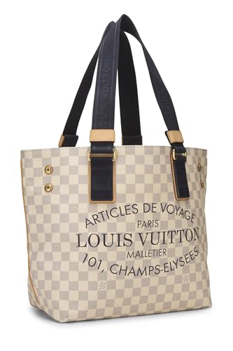 Louis Vuitton, Damier Azur Plein Soleil Cabas PM, White