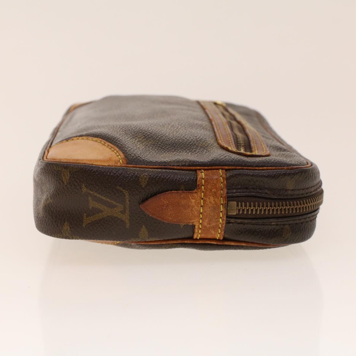 LOUIS VUITTON Monogram Marly Dragonne GM Clutch Bag M51825 LV Auth 42074