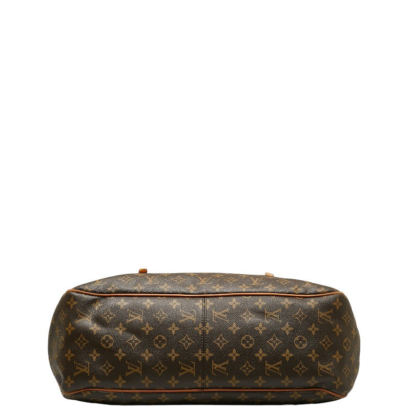 Louis Vuitton Monograms M40354 Brown PVC Leather Lady Louis Vuitton