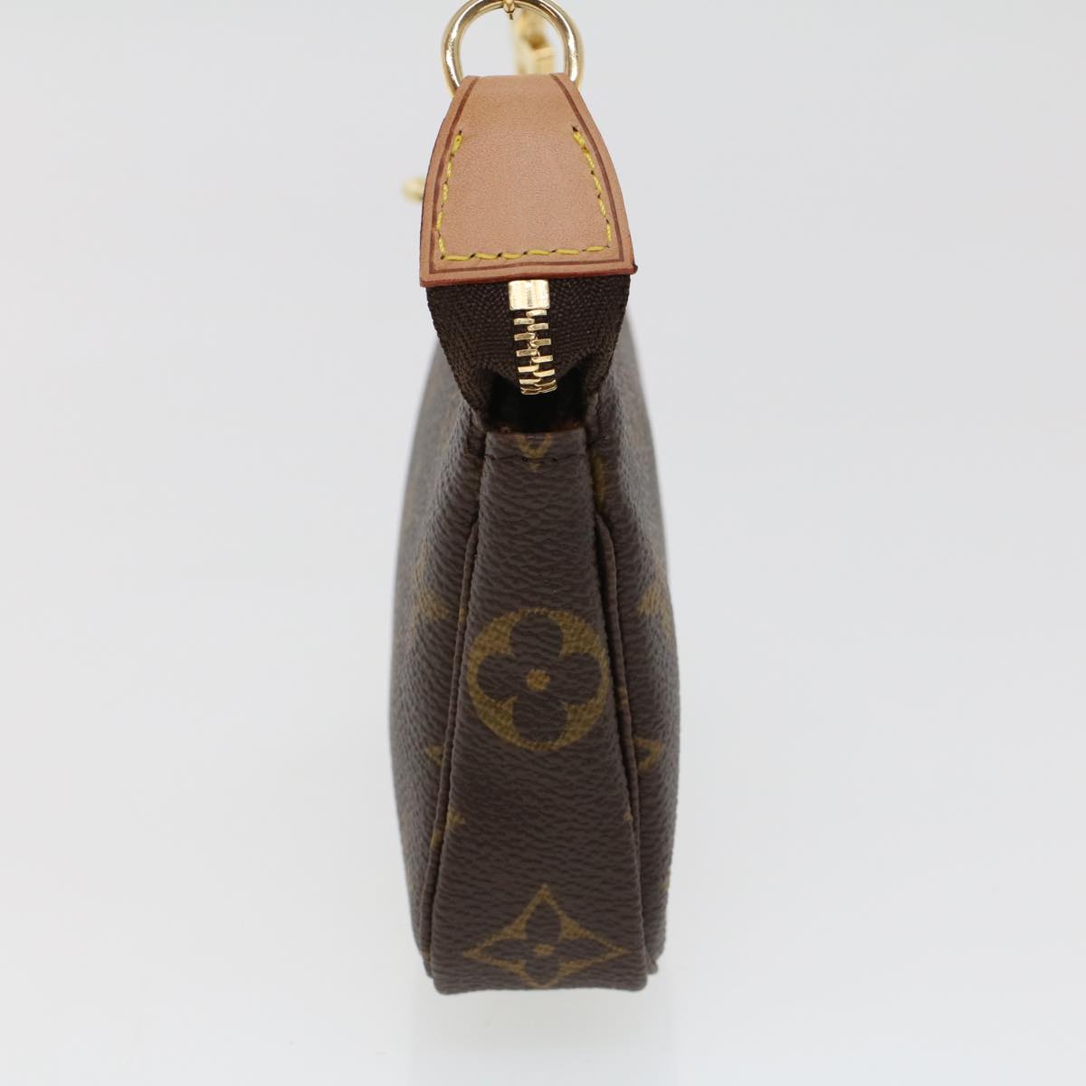 LOUIS VUITTON Monogram Mini Pochette Accessoires Pouch M58009 LV 43781
