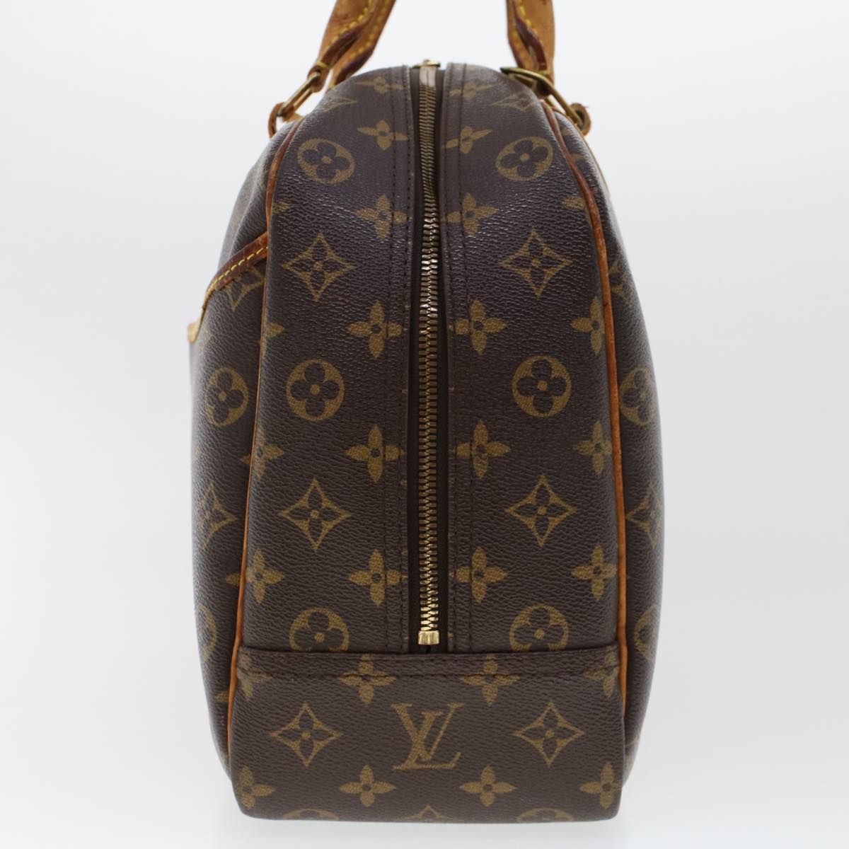 LOUIS VUITTON Monogram Deauville Hand Bag M47270 LV Auth 43865