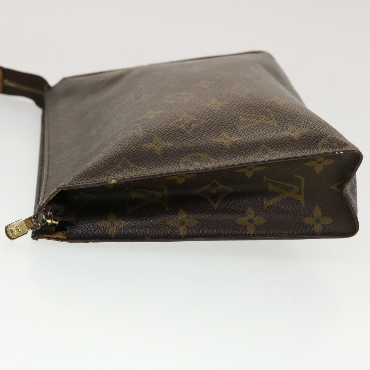 LOUIS VUITTON Monogram Poche Toilette 26 Pouch M47542 LV Auth 44279