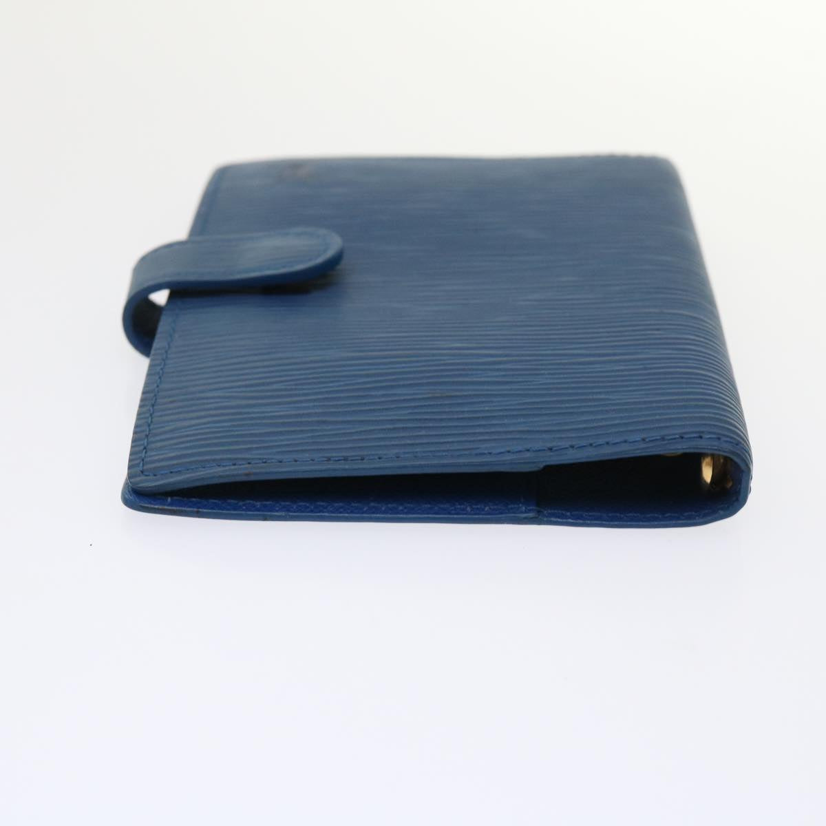 LOUIS VUITTON Epi Agenda PM Day Planner Cover Blue R20055 LV Auth 47224