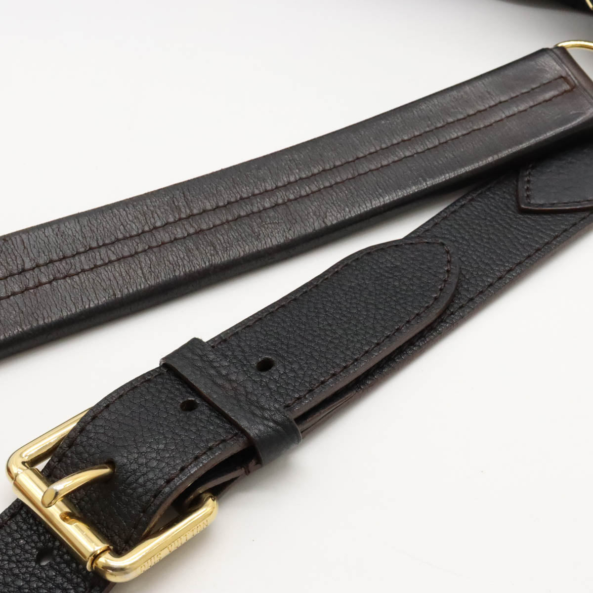 LOUIS VUITTON Louis Vuitton Machina Selene PM Handbag 2WAY Black Black Black Gold M94035