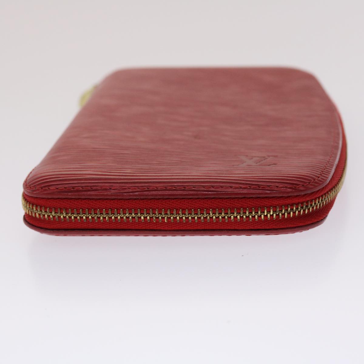 LOUIS VUITTON Epi Agenda Geode Wallet Red M63877 LV 48055